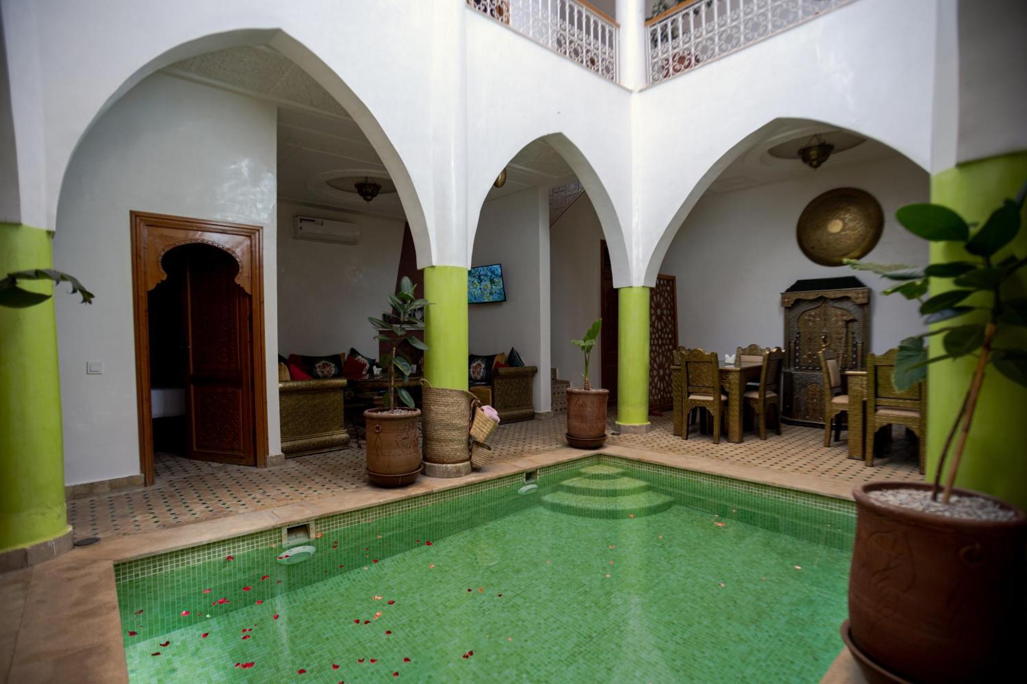 Riad Petite Rose Marrakesh Bagian luar foto